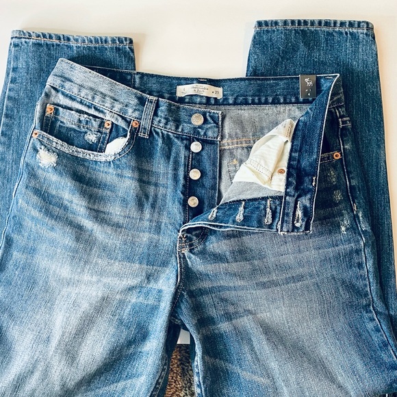 Abercrombie Fitch Button Fly Jeans 